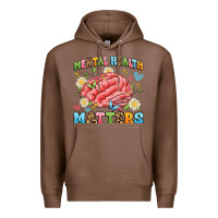 Chestnut mental health matters Premium Hoodie - Artiststas
