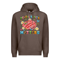 Coffee mental health matters Premium Hoodie - Artiststas