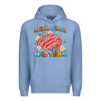 Colony Blue mental health matters Premium Hoodie - Artiststas