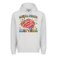 Dove Grey mental health matters Premium Hoodie - Artiststas