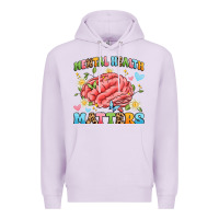 Lilac mental health matters Premium Hoodie - Artiststas