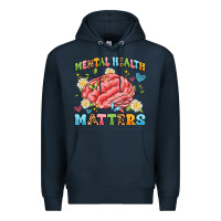 Navy mental health matters Premium Hoodie - Artiststas