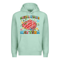 Seafoam mental health matters Premium Hoodie - Artiststas