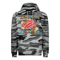 Slate Camo mental health matters Premium Hoodie - Artiststas