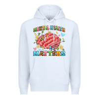 White mental health matters Premium Hoodie - Artiststas