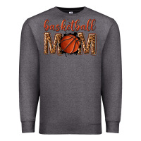 Charcoal Heather basketball mom Premium Sweatshirt - texasbilliewilder