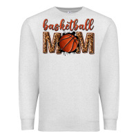 Oatmeal Heather basketball mom Premium Sweatshirt - texasbilliewilder