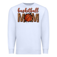 White basketball mom Premium Sweatshirt - texasbilliewilder