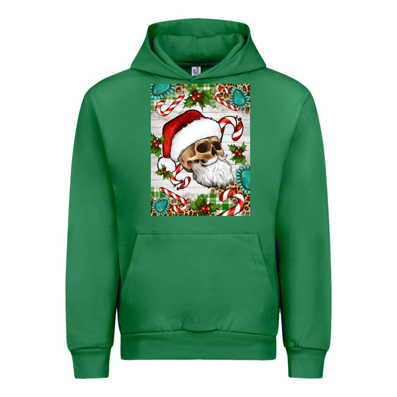 Christmas Hippie Skeleton Santa Urban Hoodie by Artiststas | Teevron