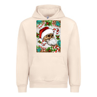 Sandshell Christmas hippie skeleton santa Urban Hoodie - Artiststas