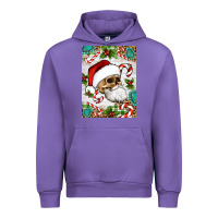 Tulip Christmas hippie skeleton santa Urban Hoodie - Artiststas