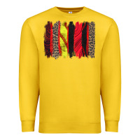 Lemon softball brushstroke Premium Sweatshirt - Zillion Design Studio