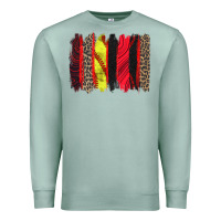 Seafoam softball brushstroke Premium Sweatshirt - Zillion Design Studio