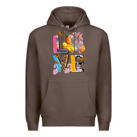 Coffee love easter Premium Hoodie - AdoDesignShop