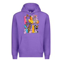 Purple love easter Premium Hoodie - AdoDesignShop