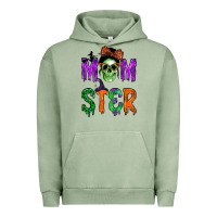 Pigment Oil Green momster Urban Hoodie - BundleAndBundleShop