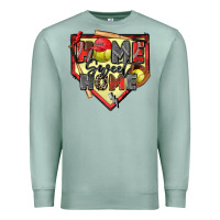 Seafoam home sweet home softball Premium Sweatshirt - Zillion Design Studio