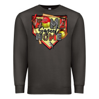 Smoke home sweet home softball Premium Sweatshirt - Zillion Design Studio