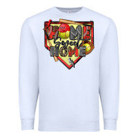 White home sweet home softball Premium Sweatshirt - Zillion Design Studio