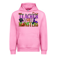 Fuchsia Pink teacher of monsters Urban Hoodie - BundleAndBundleShop