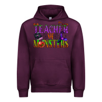 Mauve Wine teacher of monsters Urban Hoodie - BundleAndBundleShop