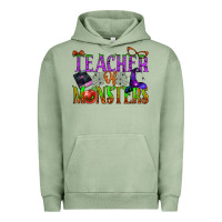 Pigment Oil Green teacher of monsters Urban Hoodie - BundleAndBundleShop