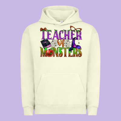 Teacher Of Monsters Urban Hoodie Designed By Bundleandbundleshop