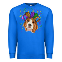 True Royal Mardi gras beagle Premium Sweatshirt - RanaPortraitStore