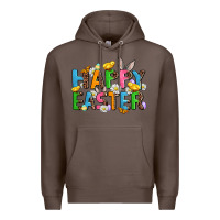 Coffee happy easter Premium Hoodie - AdoDesignShop