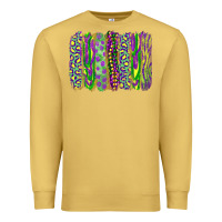 Antique Gold Mardi gras brush stroke Premium Sweatshirt - RanaPortraitStore