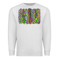 Oatmeal Heather Mardi gras brush stroke Premium Sweatshirt - RanaPortraitStore