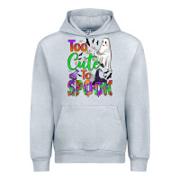 Heather Grey too cute to spook Urban Hoodie - BundleAndBundleShop
