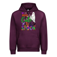 Mauve Wine too cute to spook Urban Hoodie - BundleAndBundleShop