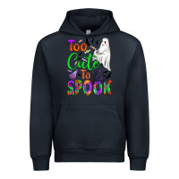 Navy too cute to spook Urban Hoodie - BundleAndBundleShop