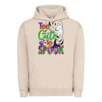 Pigment French Oak too cute to spook Urban Hoodie - BundleAndBundleShop