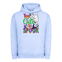 Pigment Grape Ice too cute to spook Urban Hoodie - BundleAndBundleShop