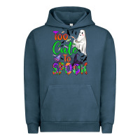 Pigment Midnight Navy too cute to spook Urban Hoodie - BundleAndBundleShop