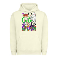 Pigment Pistachio too cute to spook Urban Hoodie - BundleAndBundleShop