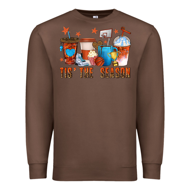 Basketball Tisthe Season Coffee Cups Premium Sweatshirt by texasbilliewilder | Teevron