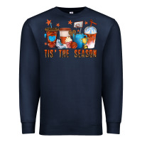Navy basketball tisthe season coffee cups Premium Sweatshirt - texasbilliewilder