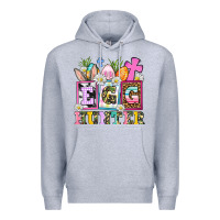 Heather Grey egg hunter Premium Hoodie - AdoDesignShop
