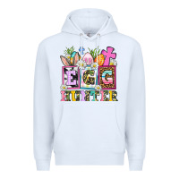 White egg hunter Premium Hoodie - AdoDesignShop