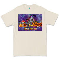 Happy Halloween Raccoon Premium Tee | Teevron