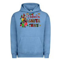 Pigment Pebble Blue i believe in santa paws Urban Hoodie - AdoDesignShop