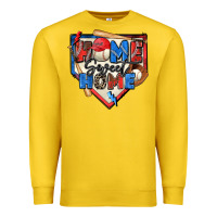 Lemon home sweet home baseball Premium Sweatshirt - Zillion Design Studio