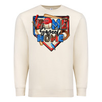 Sandshell home sweet home baseball Premium Sweatshirt - Zillion Design Studio