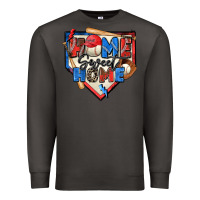 Smoke home sweet home baseball Premium Sweatshirt - Zillion Design Studio