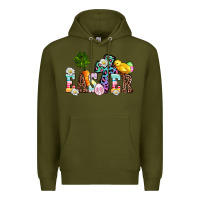 Army Green easter Premium Hoodie - AdoDesignShop