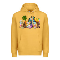 Mustard easter Premium Hoodie - AdoDesignShop