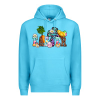 Ocean Blue easter Premium Hoodie - AdoDesignShop